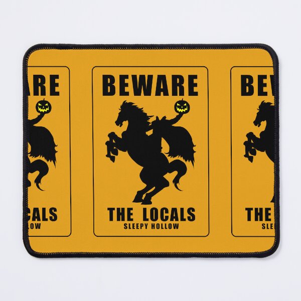 Item preview, Beware the Locals, sleepy hollow, the headless horseman, designed and sold by 4gottenlore.