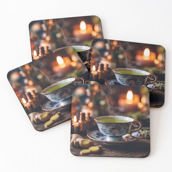 Item preview, Ginger Tea & Candlelight designed and sold by WhimsyWink.