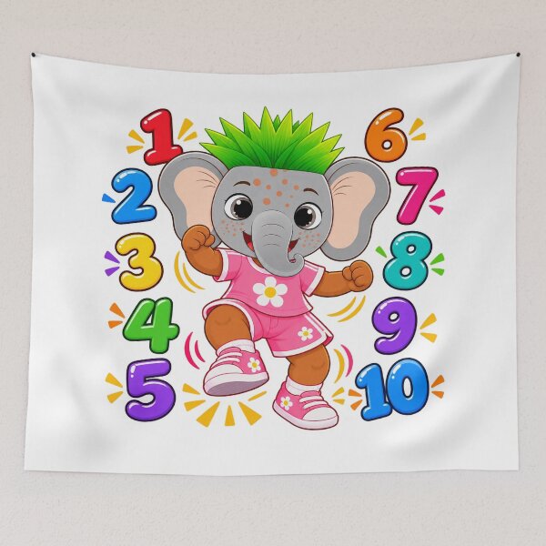 Item preview, Erica the Elephant Stomps & Counts to 10 | LBMC WildGang designed and sold by lbmcollection.