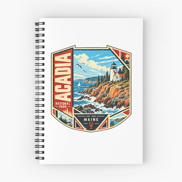 Item preview, Acadia National Park Est 1929 Maine Lighthouse Travel Visitor designed and sold by JasonStars123.