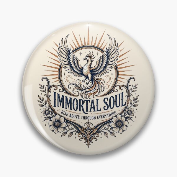 Item preview, Immortal Soul Vintage Botanical Phoenix Poster designed and sold by Nadiename.