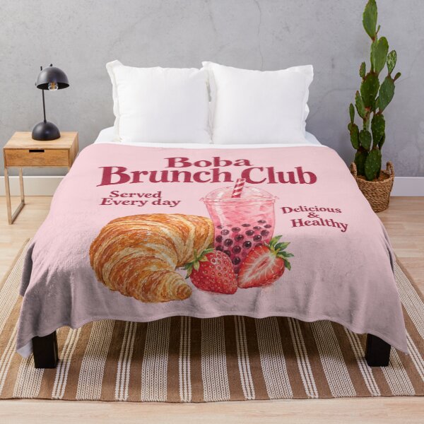 Item preview, Boba Brunch Club Foodie Bubble Tea Everyday designed and sold by JaymeOctober.