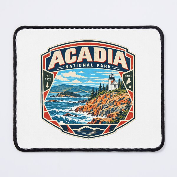Item preview, Acadia National Park Est. 1929 Maine Outdoor Adventure designed and sold by kristyparkStar3.