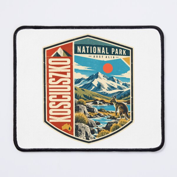 Item preview, Kosciuszko National Park Aust Alia Australia Travel Hiking Mountain Explorer designed and sold by ManilStuck237.