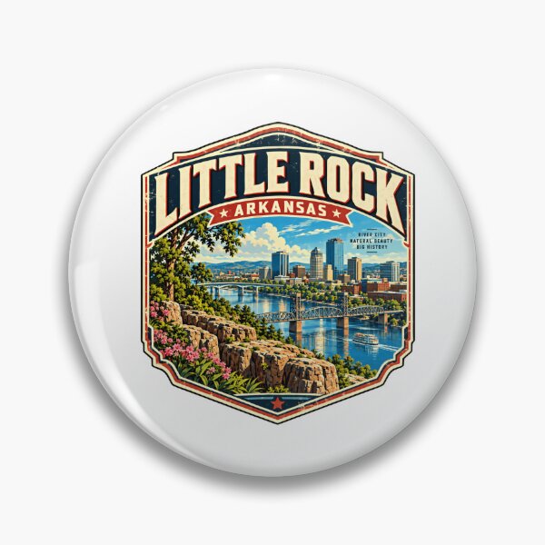 Item preview, Little Rock Arkansas River City Natural Beauty Big History Resident Tourist Travel Vacation designed and sold by ManilStuck237.