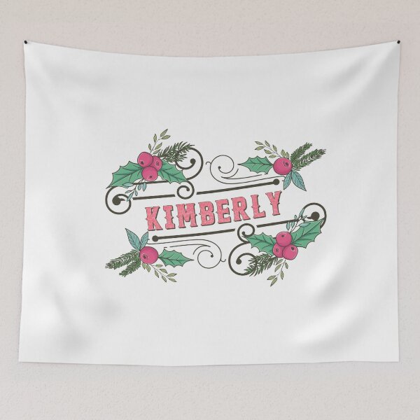 Item preview, Kimberly Personalized Custom Christmas Name - Cool & Funny Design for Women and Girls designed and sold by Watsonarts.