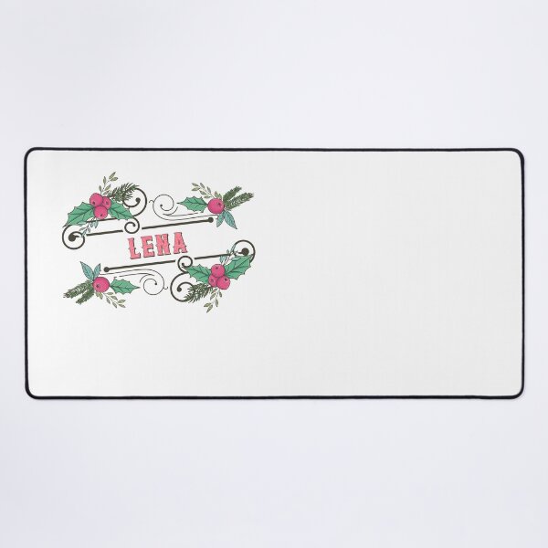 Item preview, Lena Personalized Custom Christmas Name - Cool & Funny Design for Women and Girls designed and sold by Watsonarts.