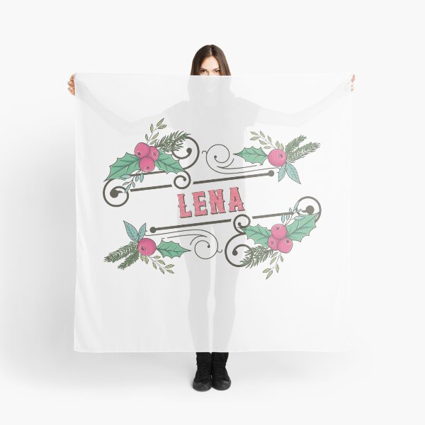 Item preview, Lena Personalized Custom Christmas Name - Cool & Funny Design for Women and Girls designed and sold by Watsonarts.