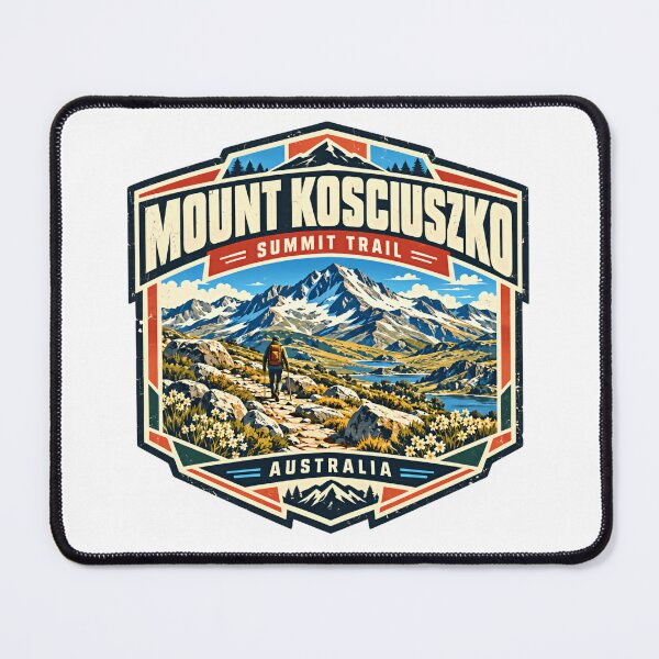 Item preview, Mount Kosciuszko Summit Trail Australia Mountain Hiker Adventure designed and sold by ManilStuck237.