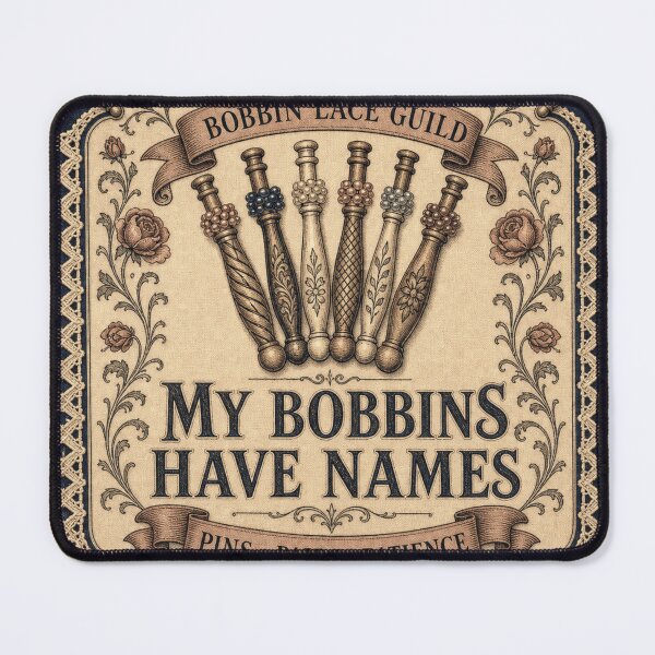 Item preview, My Bobbins Have Names Lace Bobbins designed and sold by BoosterShop.