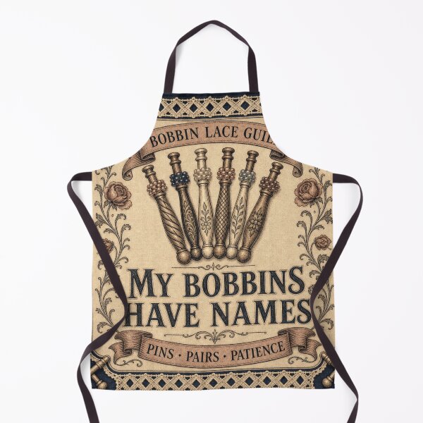 Item preview, My Bobbins Have Names Lace Bobbins designed and sold by BoosterShop.