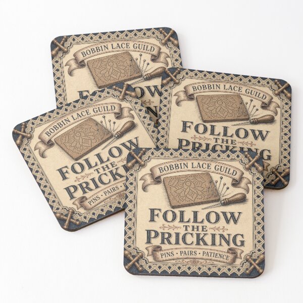 Item preview, Follow the Pricking Lace Pricking designed and sold by BoosterShop.