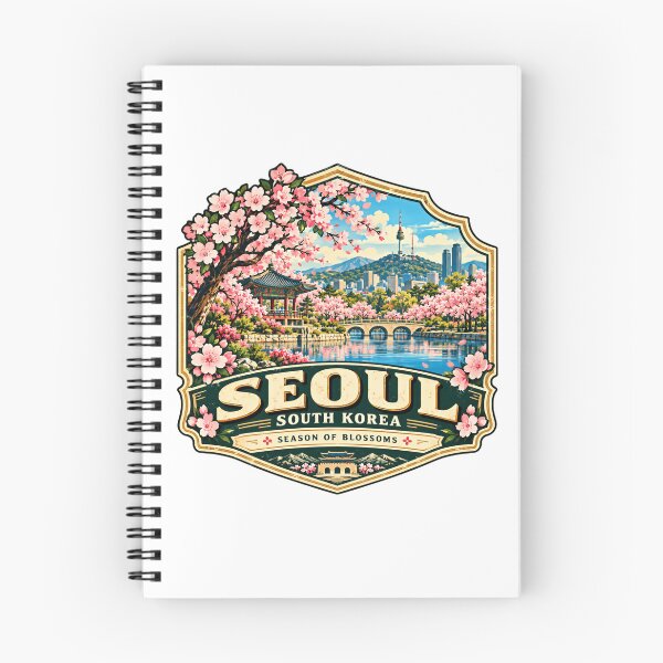 Item preview, Seoul South Korea Season Of Blossoms Korean Travel Lover designed and sold by JasonStars123.