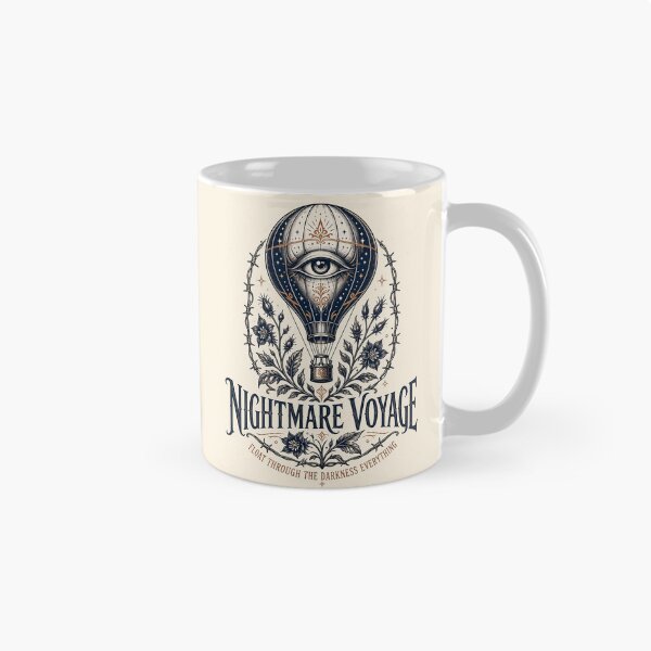 Item preview, Nightmare Voyage Vintage Terrifying Balloon Poster designed and sold by Nadiename.