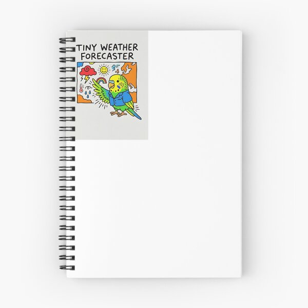 Item preview, Budgerigar Weather Forecaster designed and sold by PictoVibe.