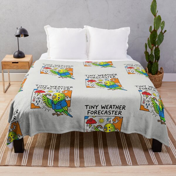 Item preview, Budgerigar Weather Forecaster designed and sold by PictoVibe.