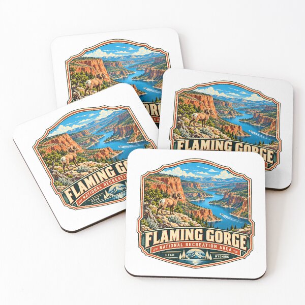 Item preview, Flaming Gorge National Recreation Area Utah Wyoming Travel Souvenir Outdoor Nature designed and sold by kristyparkStar3.