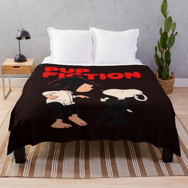 Item preview, Pup Fiction Cartoon Dog and Girl Parody designed and sold by AXA-Walahada.