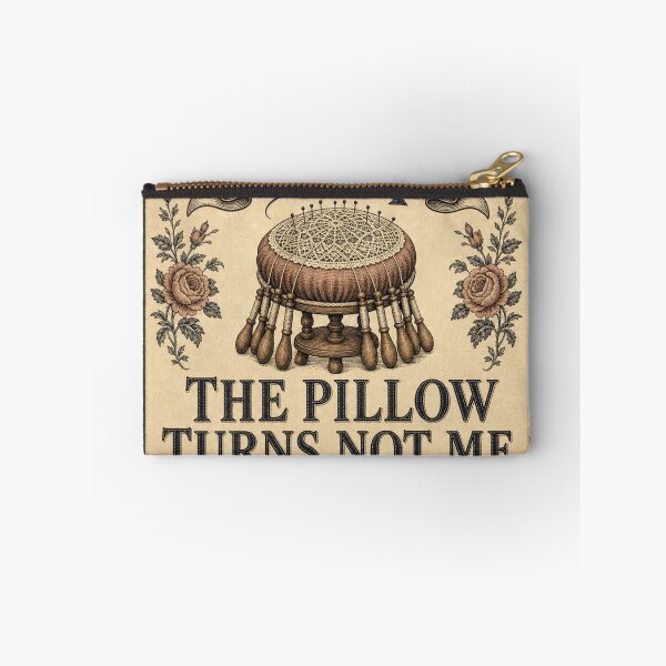 Item preview, The Pillow Turns Not Me Lace Pillow designed and sold by BoosterShop.