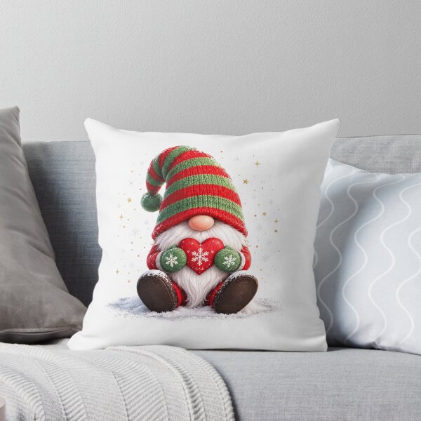 Item preview, Gnome for the Holidays Christmas Sticker Cute Nordic Gnome Funny Pun designed and sold by Edy Arte.