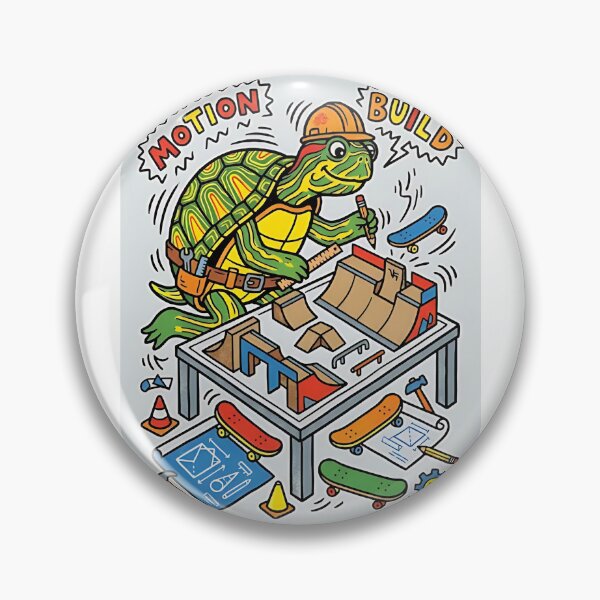 Item preview, Turtle Skatepark Architect designed and sold by PictoVibe.