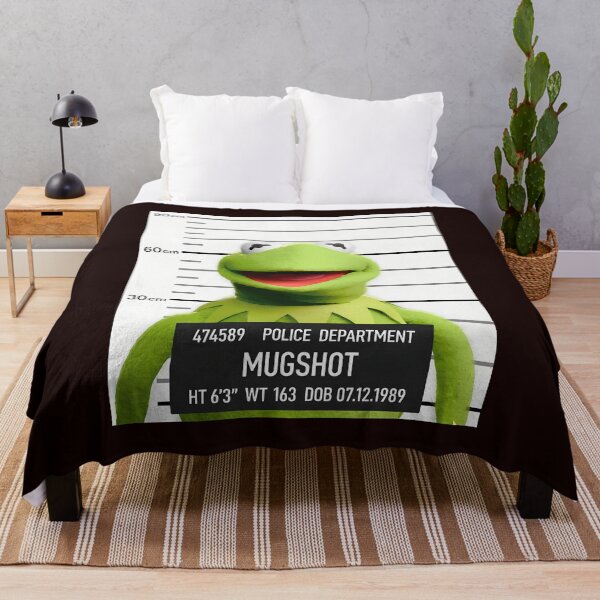 Item preview, Frog Mugshot Funny Character Art designed and sold by AXA-Walahada.