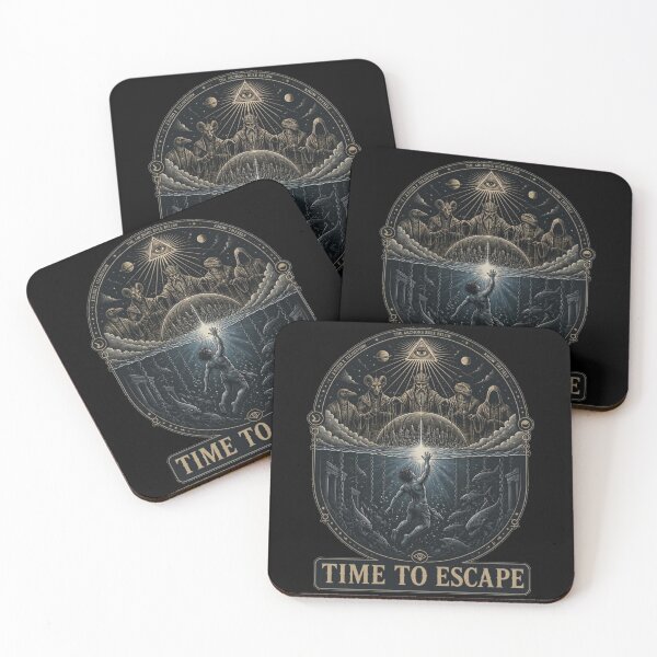 Item preview, Time To Escape - Gnostic Matrix Archons & Liberation designed and sold by GRIMDELIGHT.