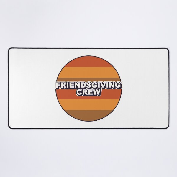 Item preview, Friendsgiving Crew Funny Thanksgiving Shirt Sticker designed and sold by Alphakenon.