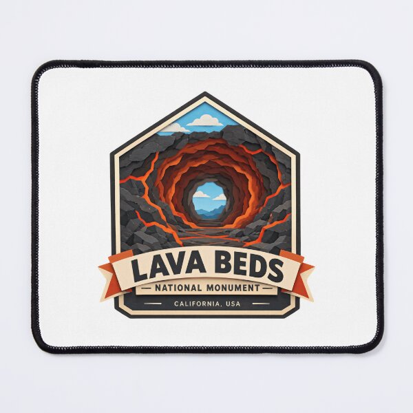 Item preview, Lava Beds National Monument California USA Travel Souvenir designed and sold by kristyparkStar3.