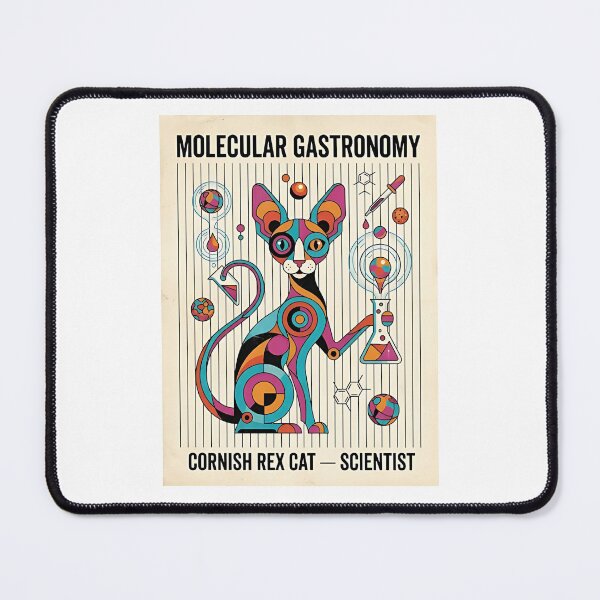 Item preview, Cornish Rex Molecular Gastronomy designed and sold by PictoVibe.