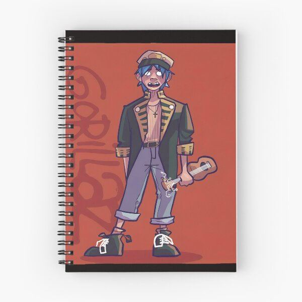 Item preview, Gorillaz Character with Ukulele Graffiti Art designed and sold by NoxArtis.