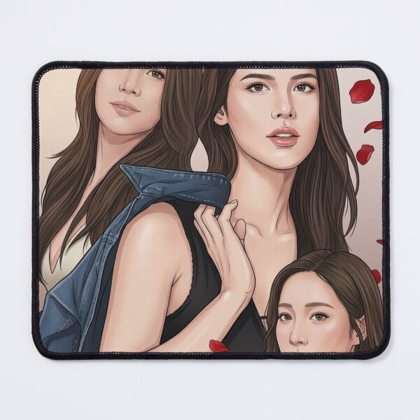 Item preview, What's Real 3rd Chris Sun Dear Person Actress Thai GL LGBTQ+ Cartoon Decor Comic Wall Art Print Poster Shirt Clock Blanket KDrama designed and sold by Mind Space.