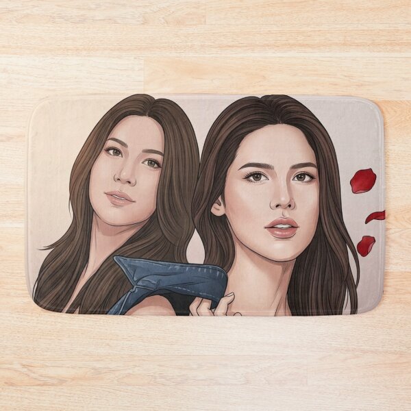 Item preview, What's Real 3rd Chris Sun Dear Person Actress Thai GL LGBTQ+ Cartoon Decor Comic Wall Art Print Poster Shirt Clock Blanket KDrama designed and sold by Mind Space.