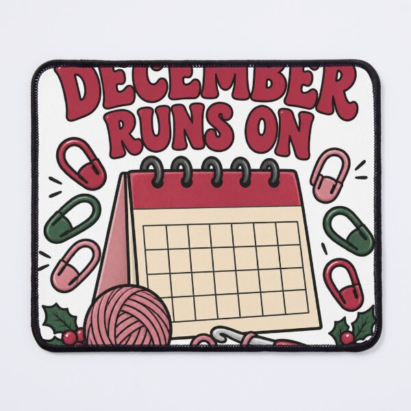 Item preview, December Runs on Stitch Markers Crochet Calendar designed and sold by Xnuery.