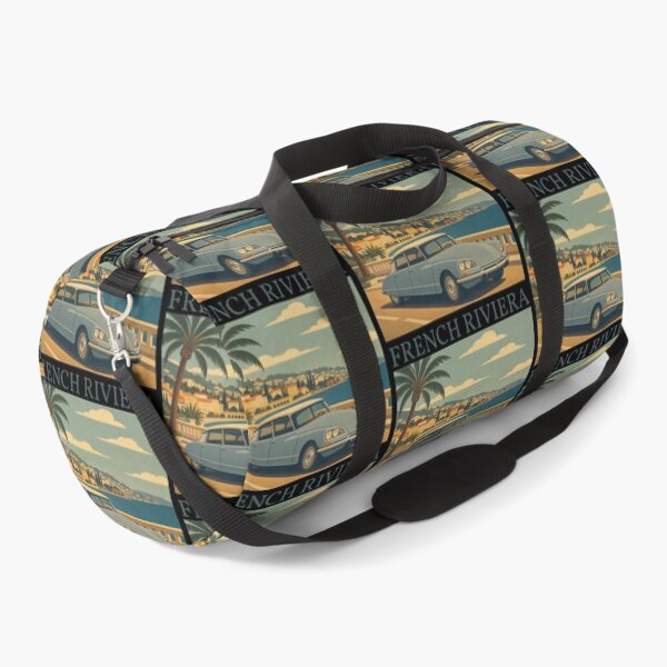 Item preview, French Riviera Vintage Travel Poster designed and sold by Automotive Art by Greg.