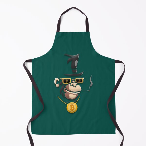 Item preview, Bitcoin Monkey - King of Crypto Style designed and sold by TheBraedLuxury.