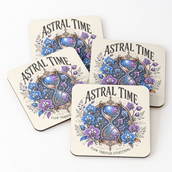 Item preview, Astral Time Vintage Botanical Hourglass Poster designed and sold by Nadiename.