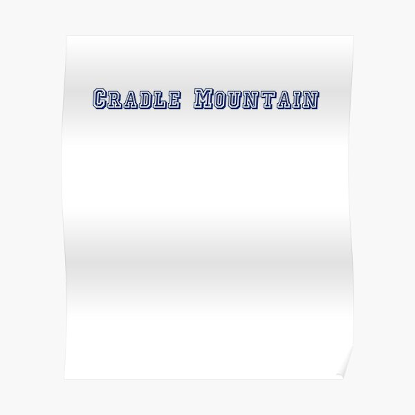 Cradle Mountain Poster