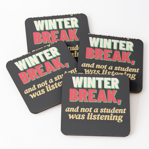 Item preview, Twas The Week Before Winter Break Funny Teacher Christmas designed and sold by SickDesign.