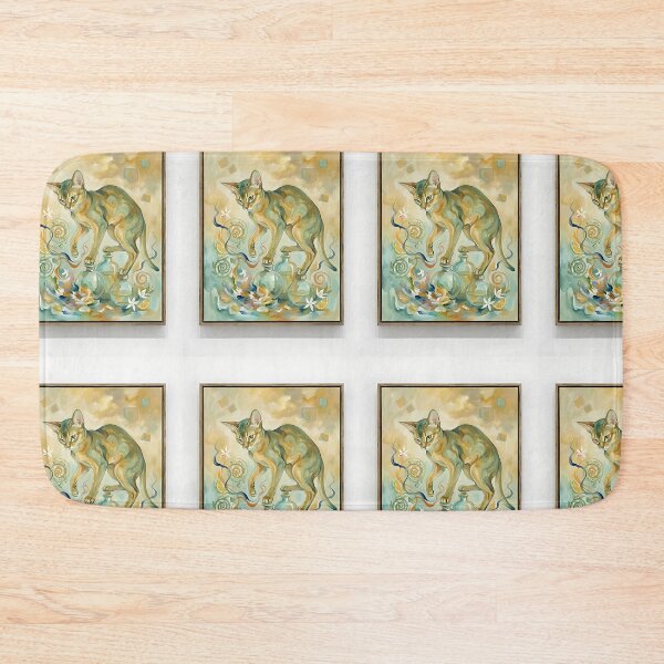 Item preview, Abyssinian Cat Perfume Artisan designed and sold by PictoVibe.