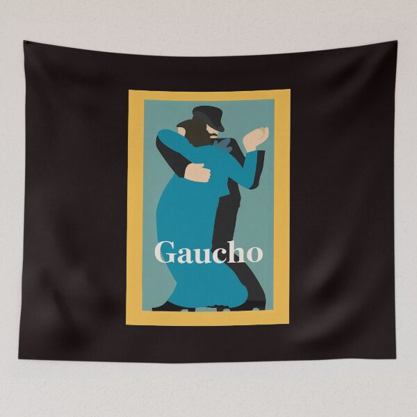Item preview, Gaucho Dance Embrace Minimalist Art designed and sold by QueenLeachqq.