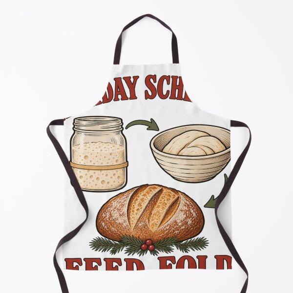 Item preview, Feed Fold Ferment Holiday Sourdough Schedule designed and sold by Xnuery.