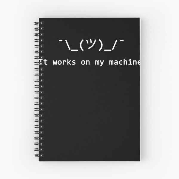 Item preview, It Works On My Machine Funny Programmer Developer Humor designed and sold by SickDesign.
