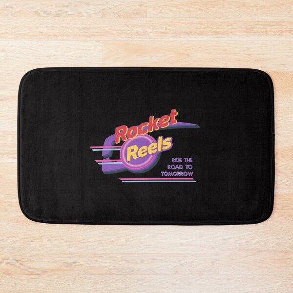 Item preview, Rocket Rods 80s Retro Future Neon Logo designed and sold by ValentinCasevc.