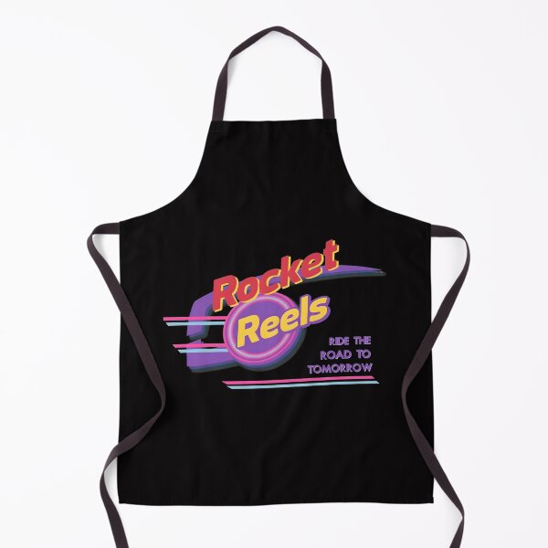 Item preview, Rocket Rods 80s Retro Future Neon Logo designed and sold by ValentinCasevc.