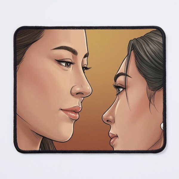 Item preview, BinOon Smell of You Actress Thai GL LGBTQ+ Cartoon Decor Comic Wall Art Print Poster Shirt Clock Blanket KDrama designed and sold by Mind Space.