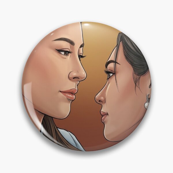 Item preview, BinOon Smell of You Actress Thai GL LGBTQ+ Cartoon Decor Comic Wall Art Print Poster Shirt Clock Blanket KDrama designed and sold by Mind Space.