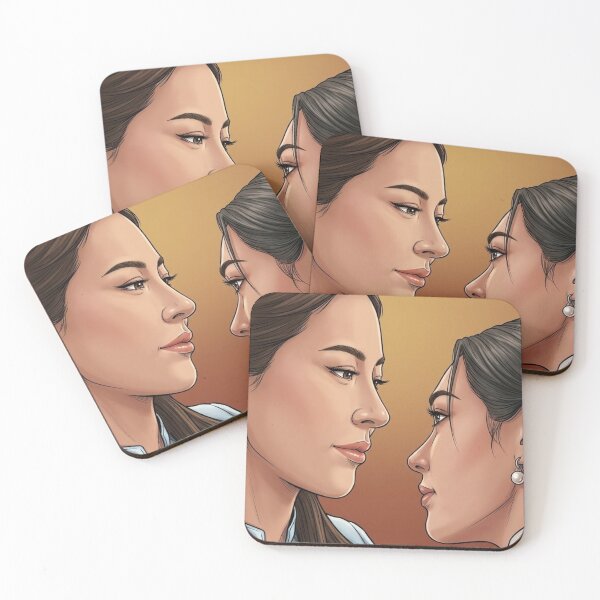Item preview, BinOon Smell of You Actress Thai GL LGBTQ+ Cartoon Decor Comic Wall Art Print Poster Shirt Clock Blanket KDrama designed and sold by Mind Space.
