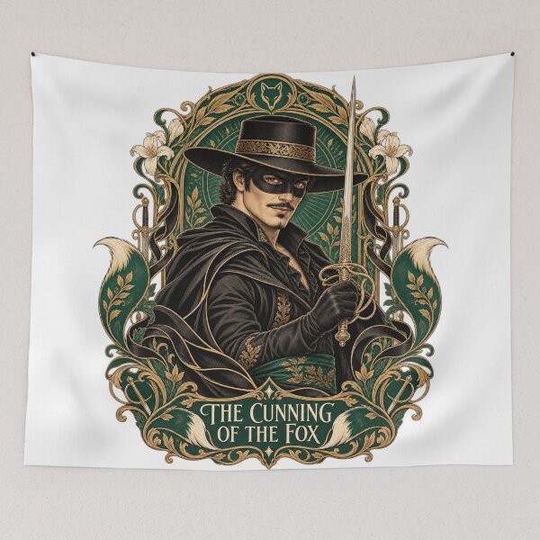 Item preview, Zorro: The Cunning Fox in Art Nouveau designed and sold by Dresut.