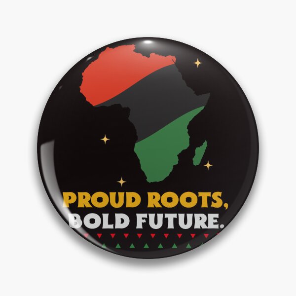 Item preview, Proud Roots, Bold Future Pan-African Map Graphic T-Shirt designed and sold by Da Here Market.